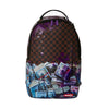 Sprayground Unisex Counterfeit DLXSV Backpack 910B5036NSZ Brown