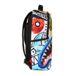 Sprayground Unisex Crayon Shark DLXSR Backpack 910B5037NSZ Multicolor
