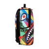 Sprayground Unisex Sharks In Paint DLXSV Backpack 910B5150NSZ Multicolor
