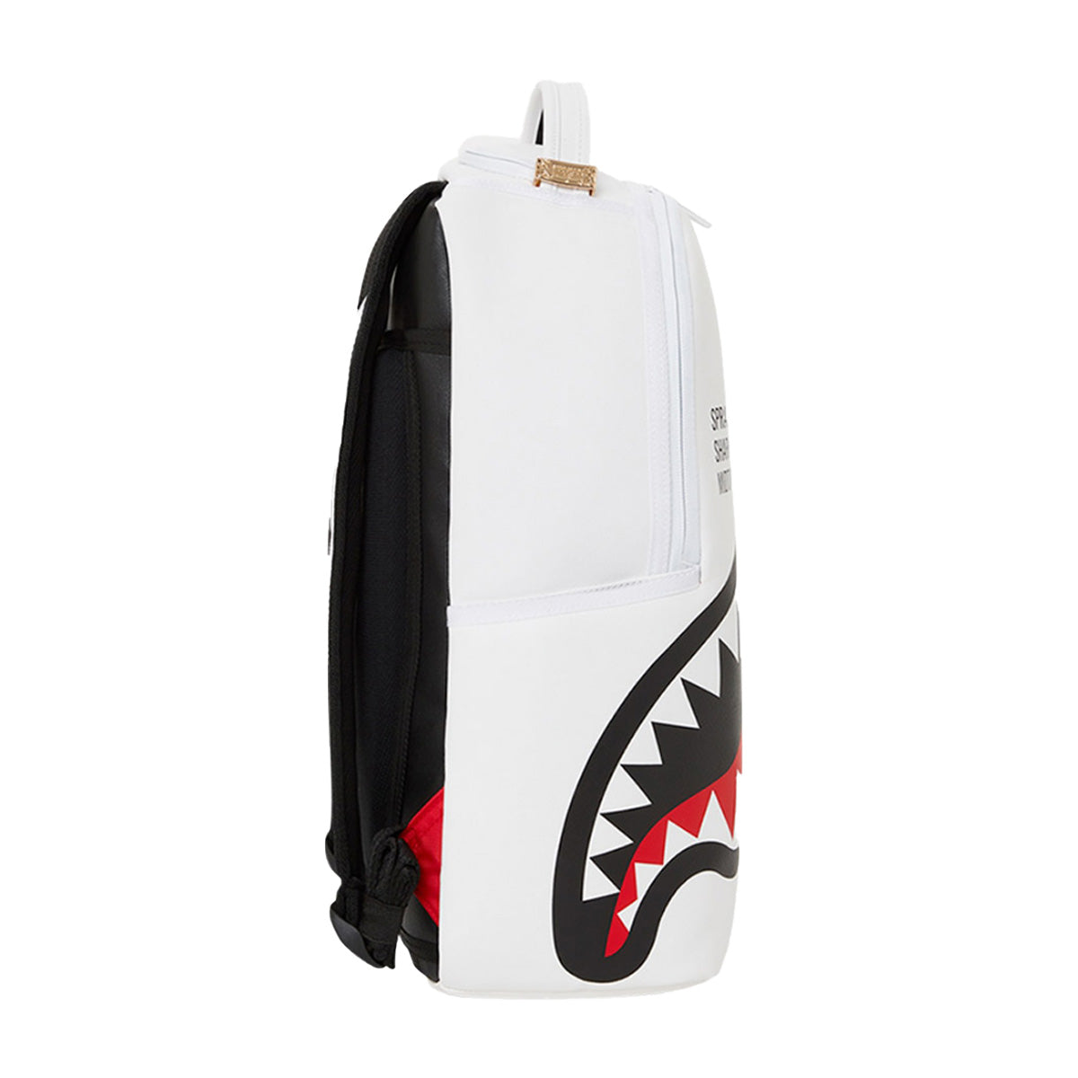 sprayground backpack white