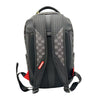 Sprayground Unisex Dripping Sharks in Paris DLXV Backpack 910B5833NSZ Black/Red