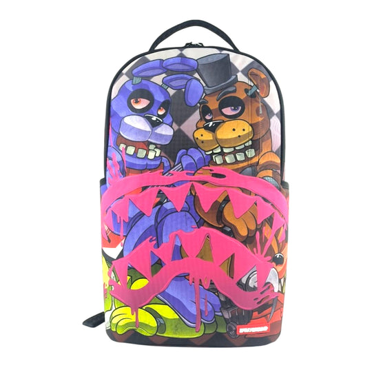 Sprayground Unisex 5 Nights At Freddys Crammed DLXR Backpack 910B5947NSZ Multicolor