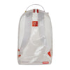 Sprayground Unisex Clear Embossed Sharks In Paris DLXSV Backpack 910B5965NSZ White/Black
