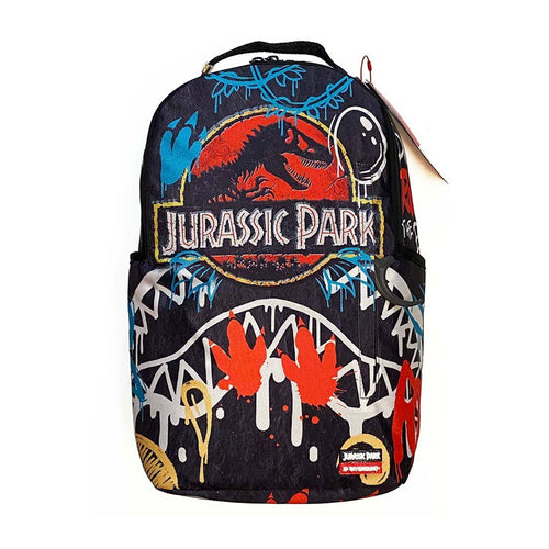 Sprayground Unisex Jurassic Poster DLXR Backpack 910B5966NSZ Multicolor