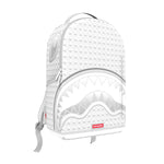 Sprayground Unisex White Pyramid DLX Backpack 910B6213NSZ