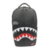 Sprayground Unisex Shark Central Split Infinity DLXSV Backpack 910B6249NSZ Black/Red