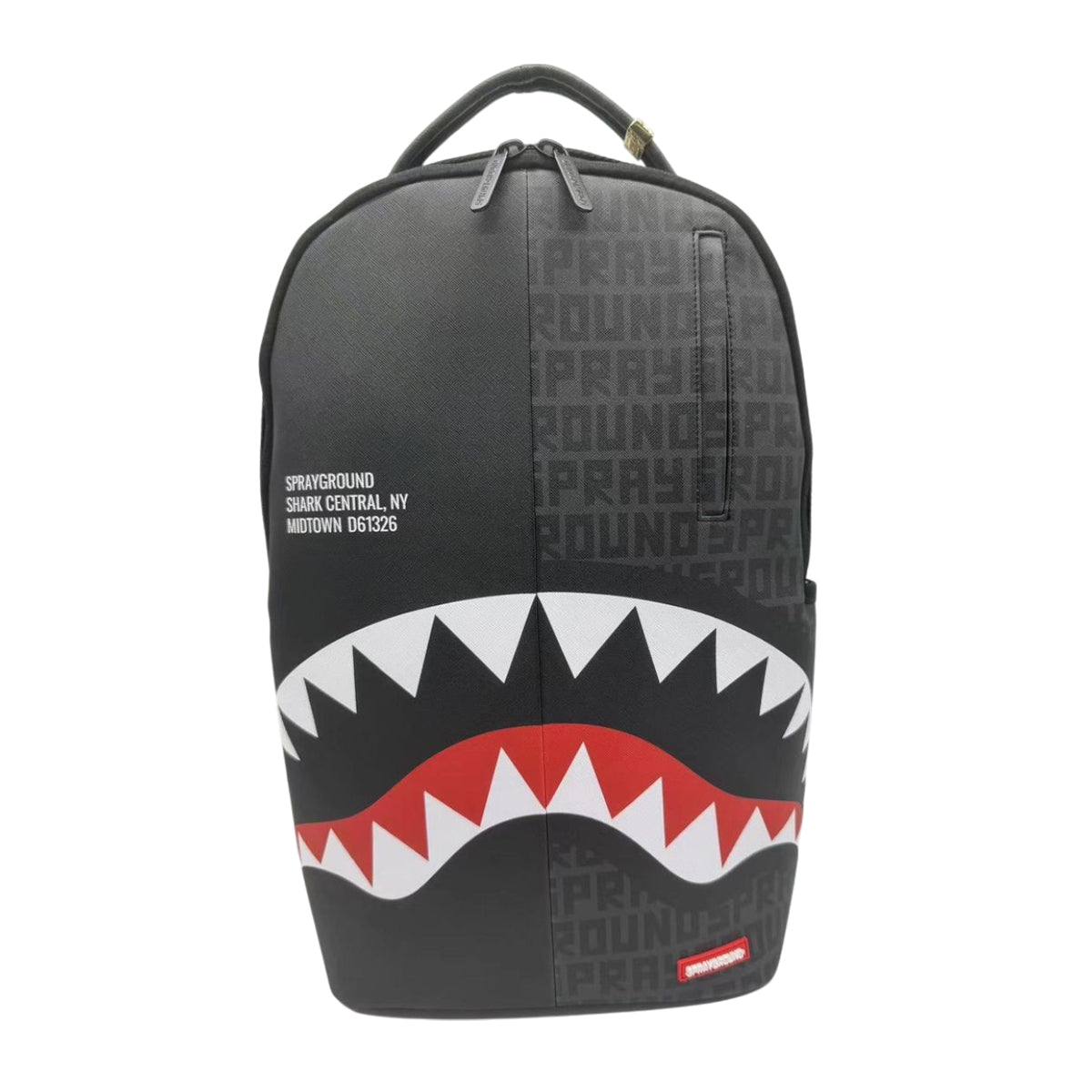 【激レア】SPRAYGROUNDスプレーグラウンド　サメSHARK バッグパック スプレーグラウンド ドリップ チェック シャーク (DLXSF) バック