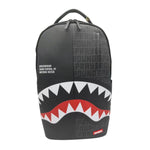 Sprayground Unisex Shark Central Split Infinity DLXSV Backpack 910B6249NSZ Black/Red