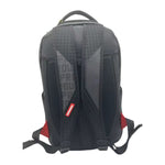 Sprayground Unisex Shark Central Split Infinity DLXSV Backpack 910B6249NSZ Black/Red