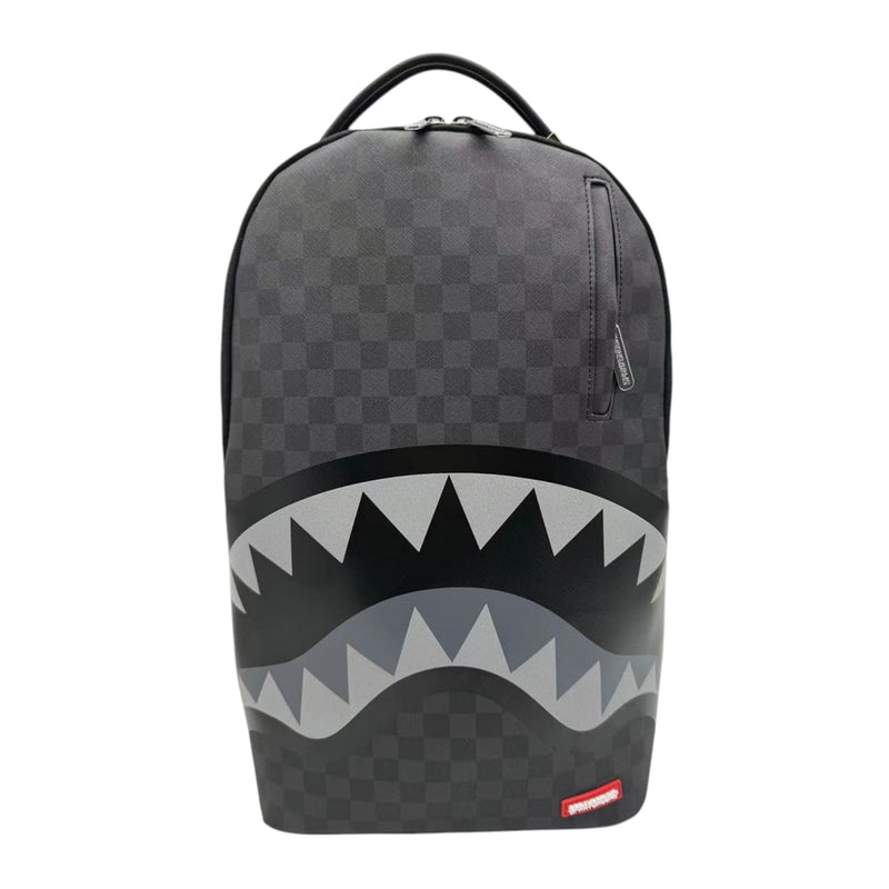 Sprayground Unisex Lights Out Sharks In Paris Backpack 910B6274NSZ Black/White