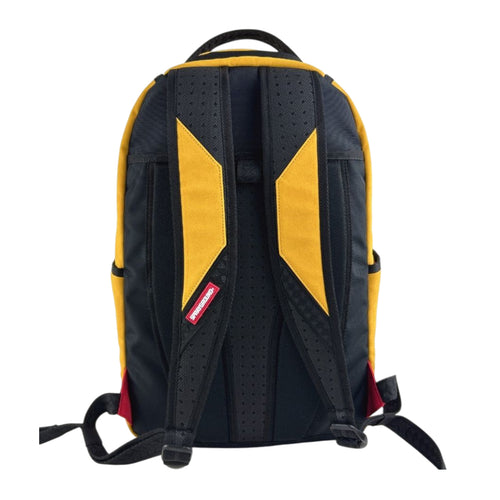 Sprayground Unisex Shark Central DLX-Faux Suede Backpack 910B6281NSZ Tan