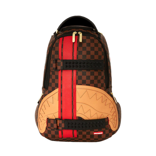 Sprayground Unisex Sharksport Gto Skater Backpack 910B6556NSZ Brown/Multicolor