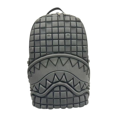 Sprayground Unisex Foam Welded Shark DLXSV Backpack 910B6735NSZ Black/Grey