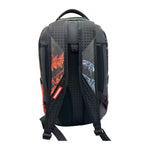 Sprayground Unisex Fire & Ice Shark DLXSV Backpack 910B6753NSZ Black/Multicolor