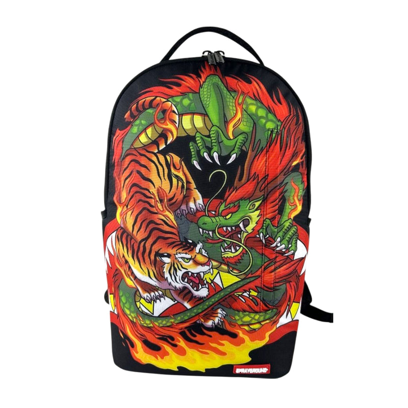 Sprayground Unisex Tiger Vs Dragon DLXR Backpack 910B6956NSZ
