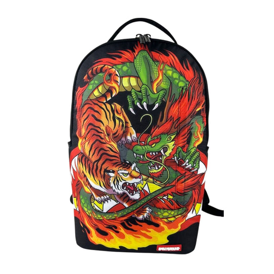Sprayground Unisex Tiger Vs Dragon DLXR Backpack 910B6956NSZ Multicolor