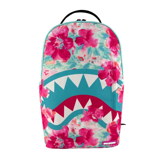Sprayground Unisex Miami Fresh Floral DLXR Backpack 910B6959NSZ Pink/White