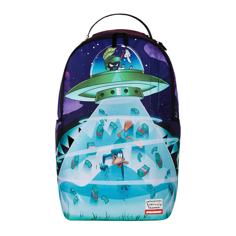 Sprayground Unisex Looney Tunes Marvin Abducting Daffy DLXR Backpack 910B7029NSZ Multicolor