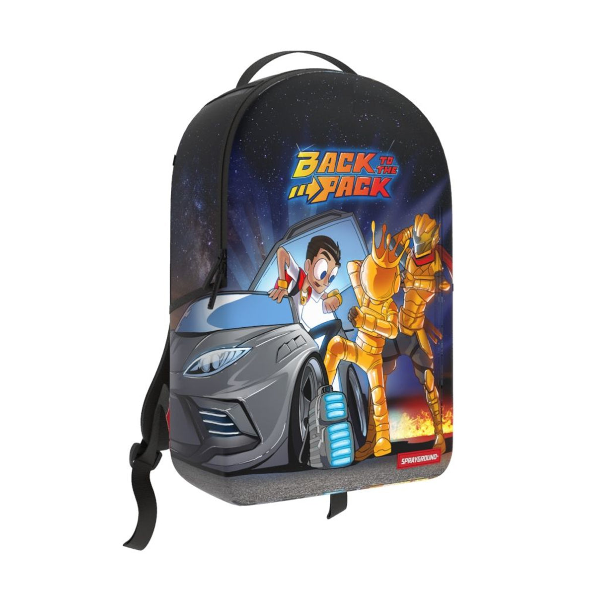 Sprayground Unisex Bag To The Future Anime DLXR Backpack