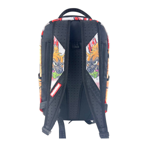Sprayground Unisex Harley Quinn With Hyenas DLXR Backpack 910B7082NSZ Blue