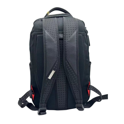 Sprayground Unisex Shark Pocket Canavas Backpack 910B7127NSZ Black