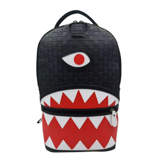 Sprayground Unisex VSM Luxe DLXSV Backpack 910B7130NSZ Black/Red