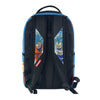Sprayground Unisex Super Saiyan Blue Goku And Vegeta Backpack 910B7152NSZ Brown/Blue