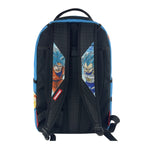 Sprayground Unisex Super Saiyan Blue Goku And Vegeta Backpack 910B7152NSZ Brown/Blue