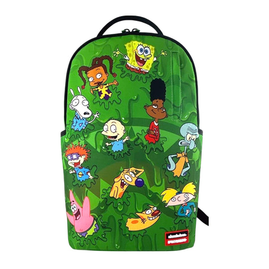 Sprayground Unisex 90S Nick Slime Drip DLXR Backpack 910B7197NSZ Green
