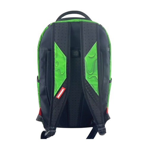 Sprayground Unisex 90S Nick Slime Drip DLXR Backpack 910B7197NSZ Green