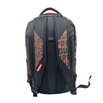 Sprayground Unisex Money Split DLX Backpack 910B7222NSZ Tan/Check