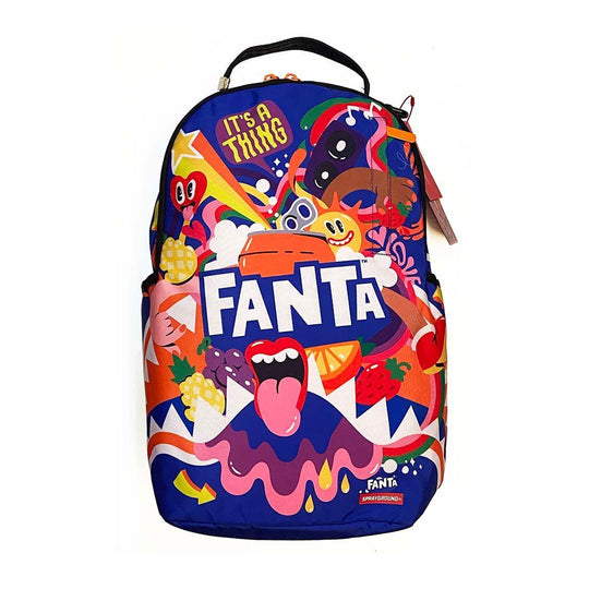 Sprayground Unisex Fanta Allover DLXR Backpack 910B7307NSZ Multicolor