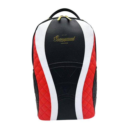 Sprayground Unisex Racing Quilt DLXV Backpack 910B7308NSZ Black/Red