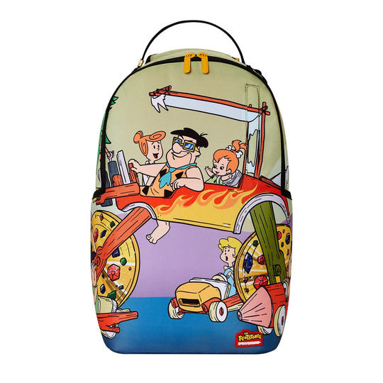 Sprayground Unisex Flinstones Blinged Out Car DLXR Backpack 910B7313NSZ Multicolor