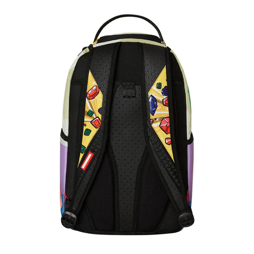 Sprayground Unisex Flinstones Blinged Out Car DLXR Backpack 910B7313NSZ Multicolor