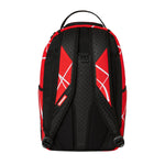 Sprayground Unisex Samurai Jack Shark Mouth Slice DLXR Backpack 910B7328NSZ Red/Black