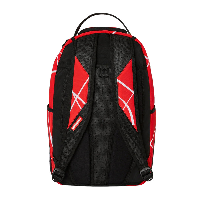 Sprayground Unisex Samurai Jack Shark Mouth Slice DLXR Backpack 910B7328NSZ Red/Black