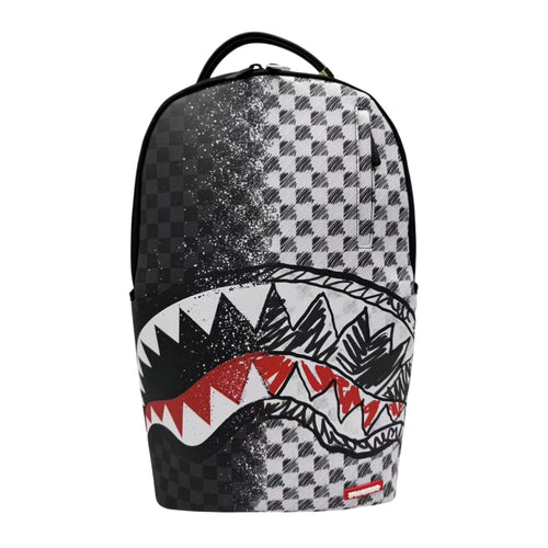 Sprayground Unisex Mix And Match Scribble DLX Backpack 910B7383NSZ Black/White