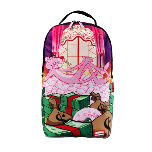 Sprayground Unisex Pink Panther Money Stash DLXR Backpack 910B7391NSZ