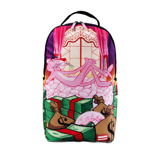 Sprayground Unisex Pink Panther Money Stash DLXR Backpack 910B7391NSZ Multicolor