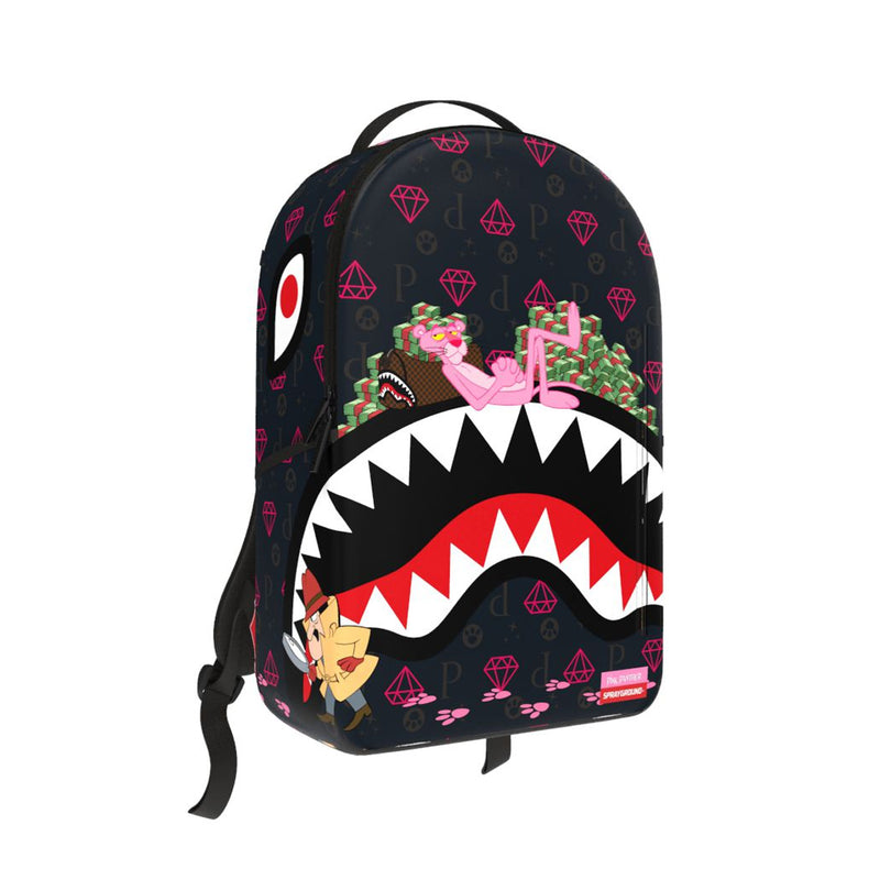 Sprayground Unisex Pink Panther Paw Prints DLXR Backpack 910B7396NSZ Multicolor