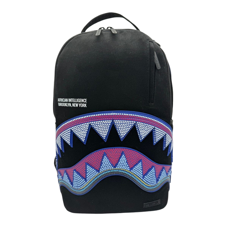 Sprayground Unisex Ai Sf Central Backpack 910B7403NSZ Black/Purple