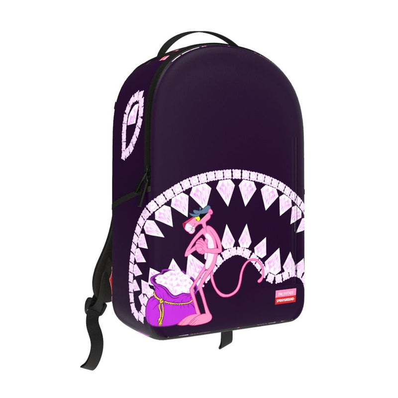 Sprayground Unisex Pink Panther Diamond Shark DLXR Backpack 910B7423NSZ Multicolor
