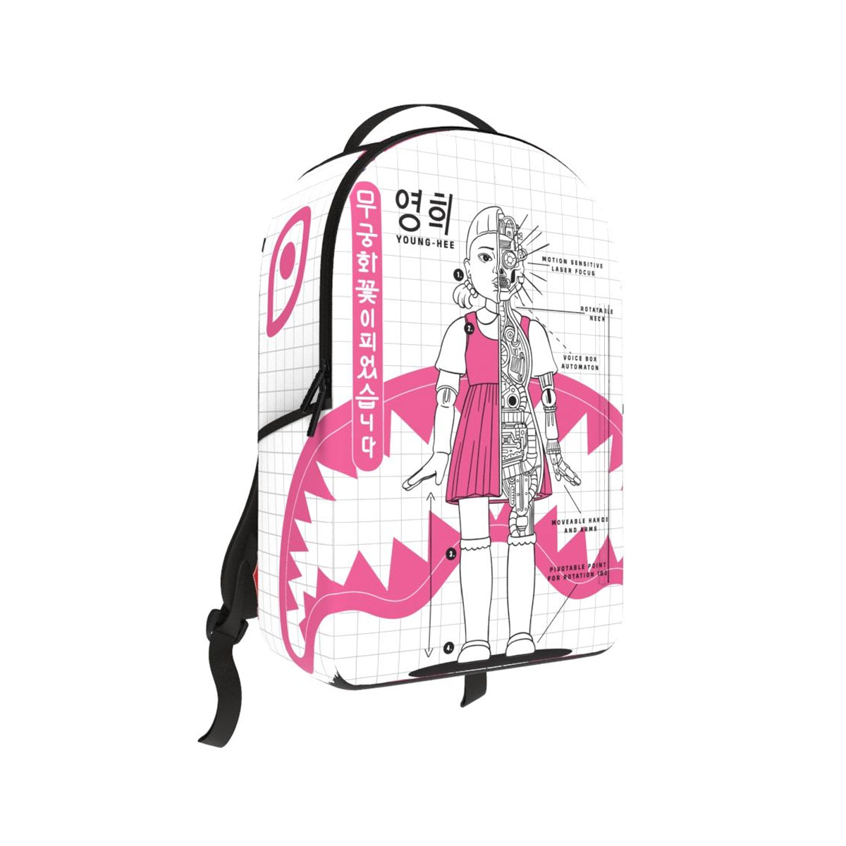 Sprayground Unisex Squid Game Robot Girl DLXSV Backpack