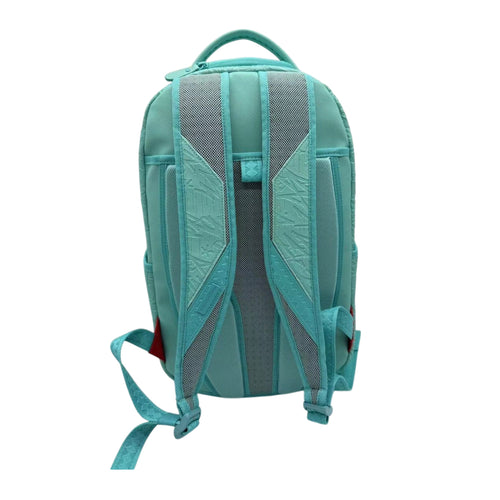 Sprayground Unisex Aqua Embossed Graffiti Backpack 910B7525NSZ Aqua