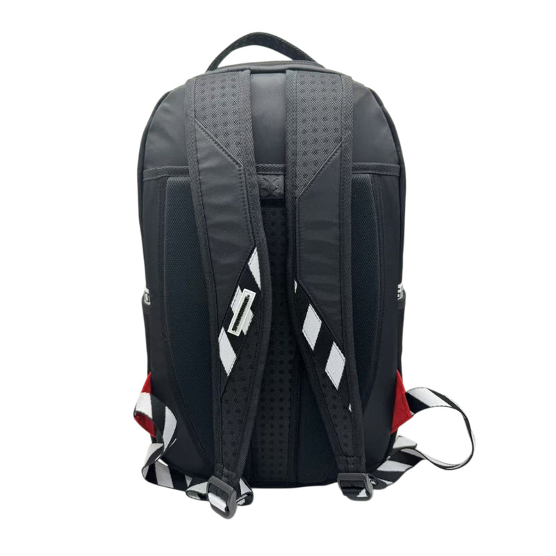 Sprayground Unisex Shark Central Hazard Pay DLXS Backpack 910B7559NSZ Black/White