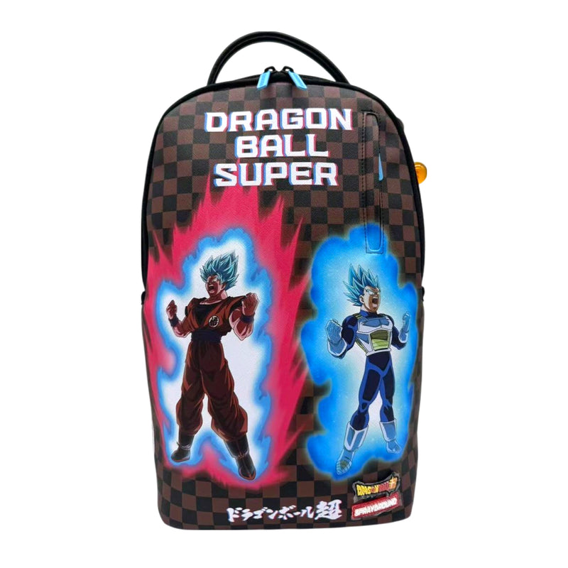 Sprayground Unisex Dbz Goku And Vegeta Full Power DLXSV Backpack 910B7575NSZ Purple/Black