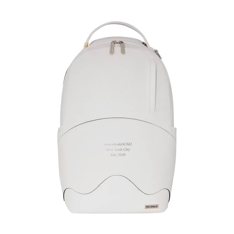 Sprayground Unisex Day Break DLX Backpack 910B7618NSZ White