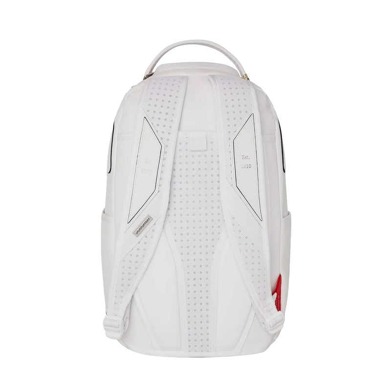 Sprayground Unisex Day Break DLX Backpack 910B7618NSZ White