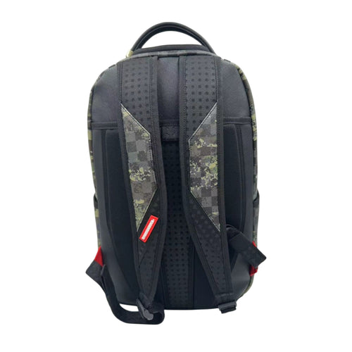 Sprayground Unisex Camo Splash DLXSV Backpack 910B7624NSZ Camo/Black